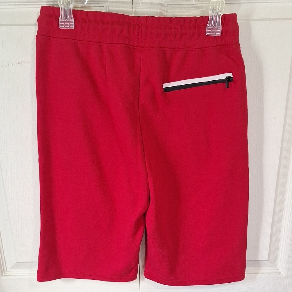 Ethan Williams Red Cotton Drawstring Athletic Sho… - image 4